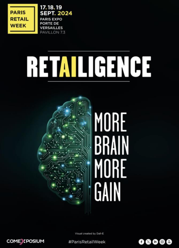 Paris Retail Week announces the theme of its 2024 edition: RETAILIGENCE