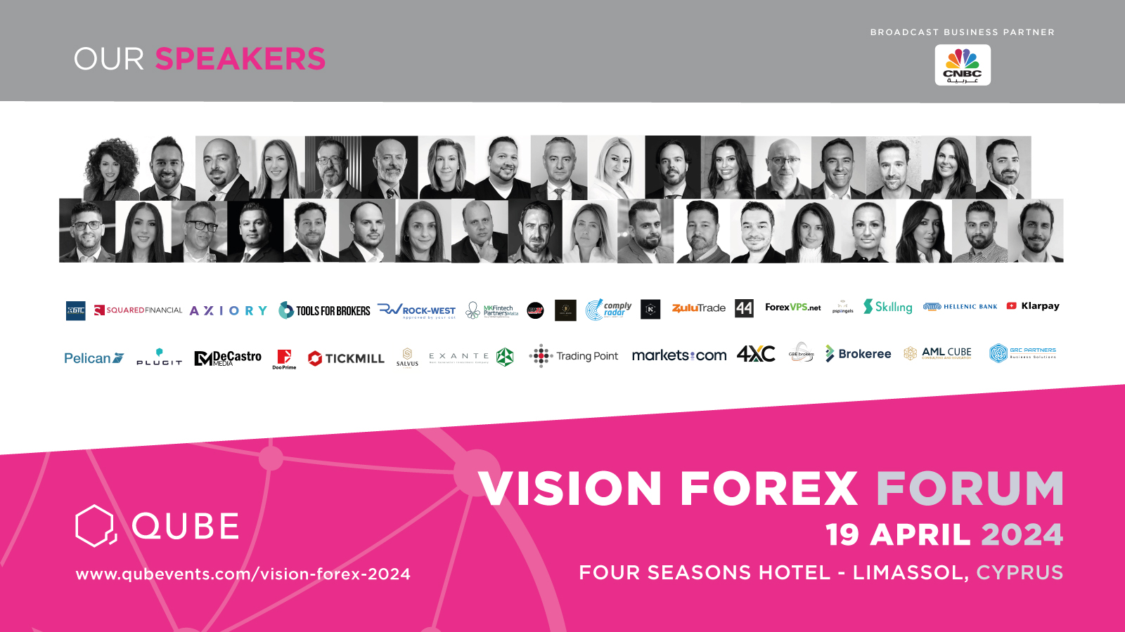 The Vision Forex Forum: A Gathering of Forex Leaders on 19th April 2024 at the Four Seasons Limassol, Cyprus!