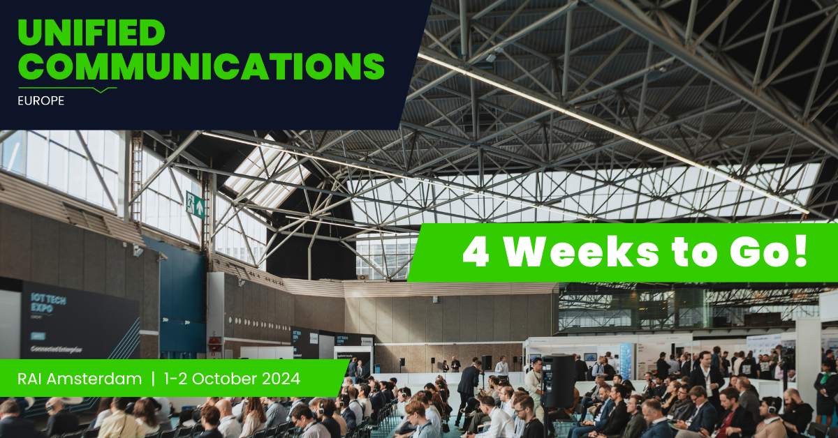 Unified Communications Conference 2024: Just 4 Weeks to Go Until the Leading Telecommunications Event in Amsterdam